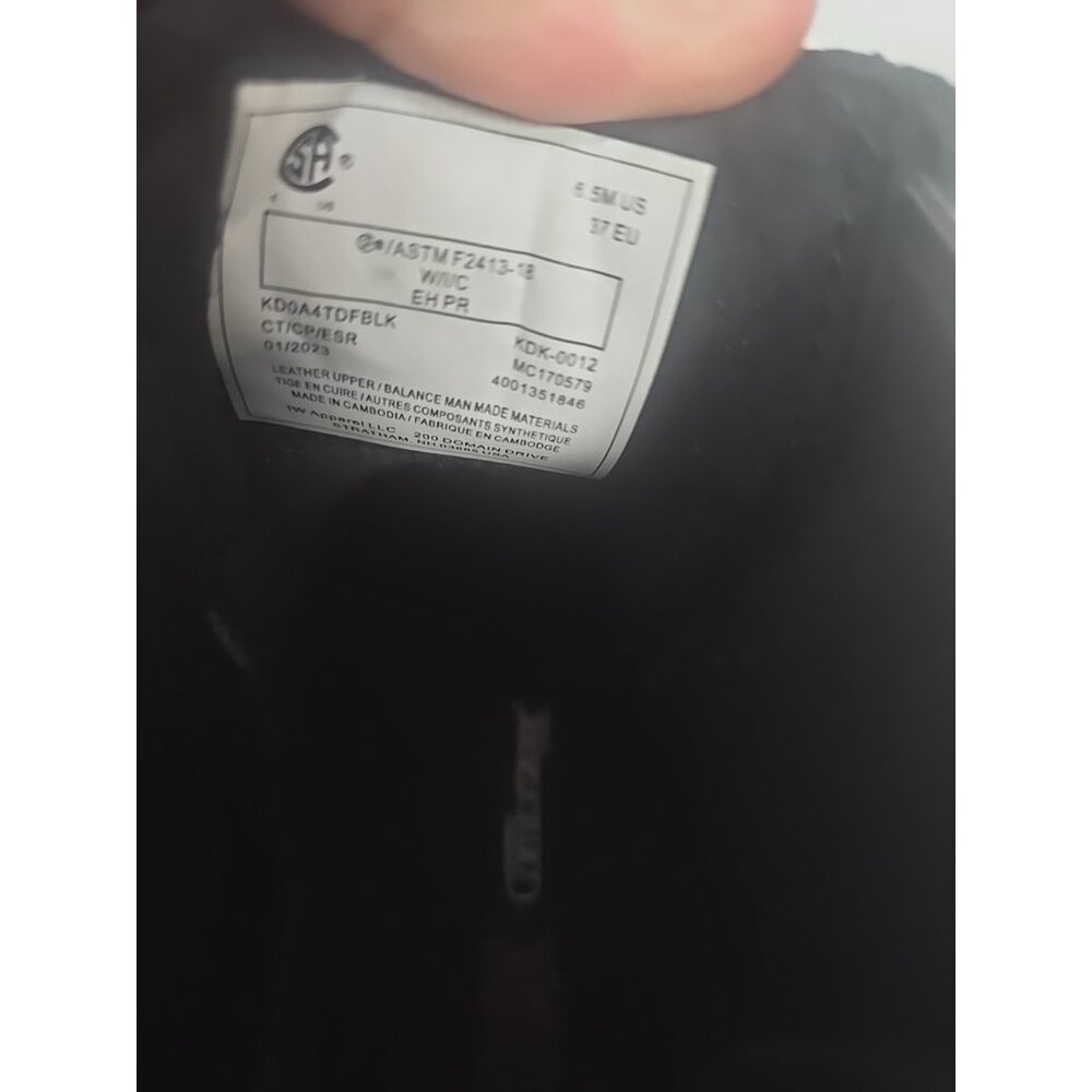 Kodiak Women's Bralorne Comp. Toe Chelsea Safety Work Boots Black Size 6.5M - Picture 4 of 8